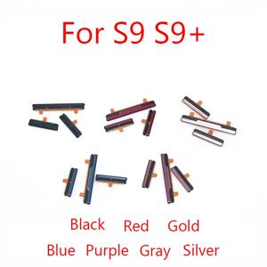 1 세트 전원 켜기 끄기 스위치 볼륨 위로 아래로 버튼 삼성 갤럭시 S9 G960 G960F/S9 Plus S9plus G965 G965F 측면 버튼 키