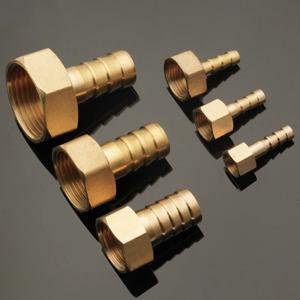 파이프 피팅 황동 ID 3mm-25mm 호스 커넥터 M6-M22 및 1/8 