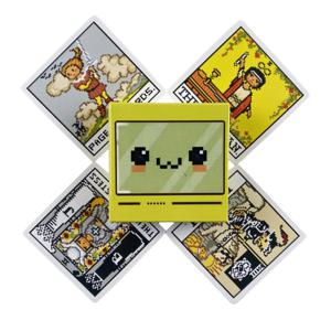 판타지 타로 데크 카드 80 오라클 영어 비전 점술 에디션 데크 Borad 게임