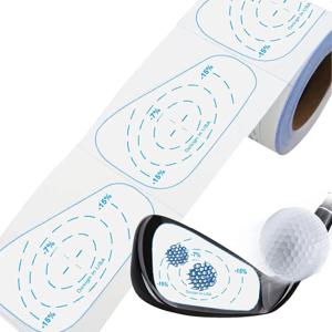 골프 임팩트 테이프 클럽 라벨, 아이언 드라이버 우드 볼 타격 녹음기 스윙 트레이너 장비, 특대 훈련 보조기구, 200 개