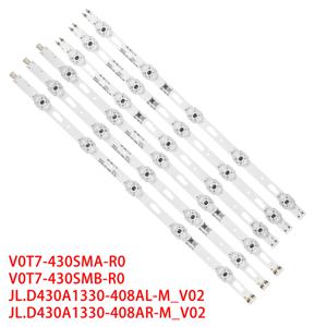 UE43TU7100용 LED 바 UE43TU7000 UE43TU8000 UN43TU7000 UN43TU8000 UN43TU8200 UN43TU700DF BN96-50319A BN96-50320A UE43AU7172U