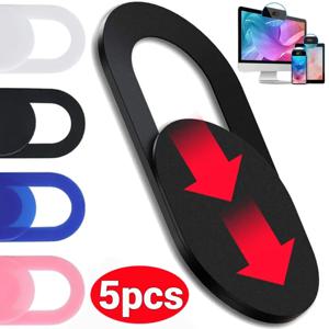 범용 웹캠 보호 커버, 안티 스파이 슬라이더 카메라 보호대, 아이패드 노트북 맥북 폰 렌즈 프라이버시 스티커, 5 개, 1 개