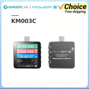 Power-Z KM003C 휴대용 Type-C 고속 충전 테스터 PD3.1 QC5.0 240W Mxa 디지털 전압계 및 전류계 보조베터리 테스터