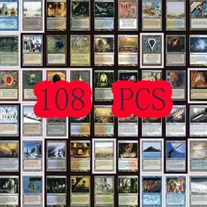 고품질 핫 판매 NO. 108M1 프록시 카드 108개 카드 P9 듀얼 랜드 픽 랜드 쇼크 랜드