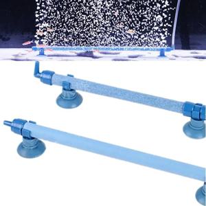 수족관 에어 펌프 신선한 공기 스톤 디퓨저 튜브 어항 확장형 벽 에어 파이프 흡착컵 고정형 수경 버블 디퓨저