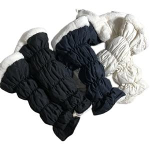 따뜻한 플리스 레깅스 무릎 보호대 전기 자전거 타기 야외 스포츠 청소년 여성 두꺼운 겨울 홈웨어 TING