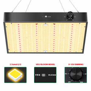 200W LED 성장 빛 전체 스펙트럼 디밍이 가능한 식물 빛 2.5umol 실내 식물 꽃에 대 한 램프 성장