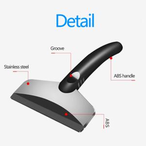 2Pcs 다기능 자동차 눈 삽 겨울 앞 유리 해동 얼음 스크레이퍼 도구 유리 눈 제거 도구 자동차 액세서리