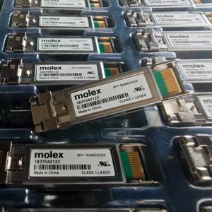 Molex 10G SFP 광섬유 트랜시버 모듈 1310nm 이중 LC 커넥터 단일 모드 이중 광섬유 5KM Mikrotik Cisco와 호환 가능