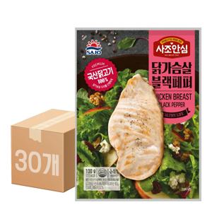 대림 사조안심 닭가슴살 블랙페퍼 100g 30개