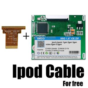 아이팟 클래식 SSD 128GB 아이팟 비디오 Gen5/아이팟 클래식 6세대 7세대 공장 직접 수집 매장 Disco Duro Solido와 호환 가능