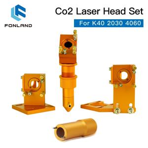 FONLAND K 시리즈 CO2 레이저 헤드 세트 새로운 스타일 D12 20mm FL25.4 50.8mm 렌즈 2030 4060 K40 레이저 조각 절단기