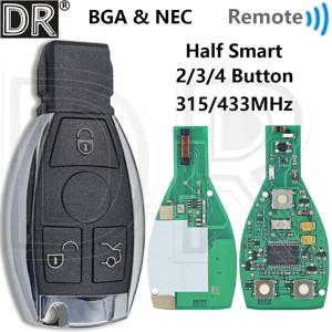 그레이트 315/433MHz NEC 칩 BGA 스타일 FBS3 시스템 자동차 원격 키 지원 BGA & NEC 메르세데스 벤츠 A C E S GLA GLC GLK W203-W222