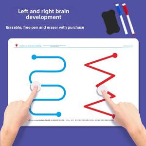 전체적인 두뇌 균형 주의력 향상 도구에 사용되는 손-뇌 조정 행동 연습 개발 세트