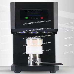 캔 실러 55mm 구경 밀크티 음료 병 PET 알루미늄 병 상업용 캔 밀봉 기계 330/500/650ml