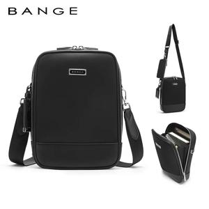 BANGE 신제품 남성용 라이트 럭셔리 비즈니스 숄더백 크로스 바디 백 대용량 캐주얼 출장 캐주얼 남성