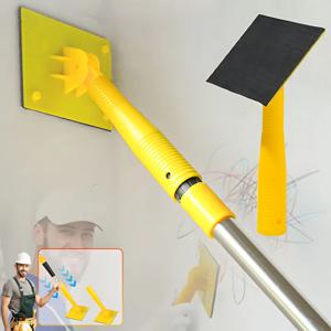 자기 접착식 사포 홀더 목공 벽 표면을위한 내구성 휴대용 연마 샌더 클립 유량 스트립 연마 도구