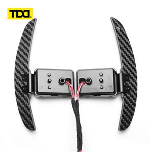BMW M2 M3 M4 M5 M6 X5M X6M X3 X4 X5 X6 F20 F30 F32 F22 F80 F87 F16 F35 F18 F10 F11용 TDD 카본 파이버 마그네틱 시프트 패들