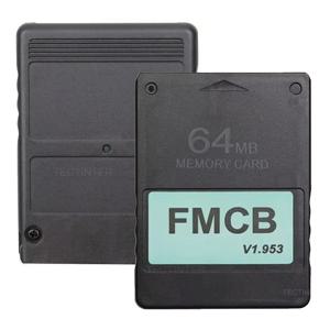 PS2 플레이스테이션 2 콘솔용 FMCB 프리 맥부트 카드 8MB/16MB/32MB/64MB 메모리 카드 v1.953 OPL MC 부트 카드 PS2 액세서리