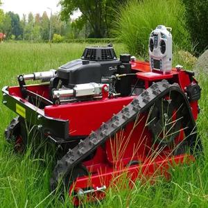 맞춤형 신형 오리지널 엔진 자동 무선 원격 제어 잔디 깎기 기계 농업용