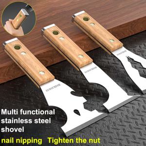 스테인레스 스틸 페인터 스크레이퍼 청소 삽 해머 헤드 네일 마른 벽에서 나온 핸드 툴 공동 테이핑 마무리 마른 벽에서 패치