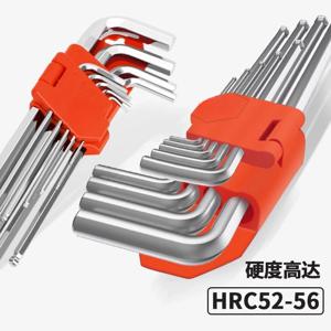 육각 렌치 세트 육각 플럼 블로섬 플랫 헤드 볼 헤드 합금강 공구 렌치 조합