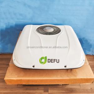 지게차 전기 AC 냉각 트랙터 12V 24V 트럭 주차 에어컨 (트럭 운전실용)