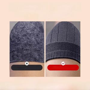 두꺼운 롱 튜브 캐시미어 무릎 보호대 따뜻함 관절 보호 다리 커버 노인용 방한 미끄럼 방지 고탄력 울 히팅