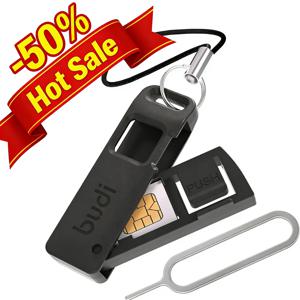 심 카드 트레이 핀 제거 도구 니들 오프너 이젝터 (SIM/TF 카드 보관 소형 박스 포함)