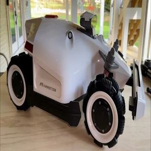 새로운 오리지널 루바 AWD 3000, 경사도 65%의 0.75 에이커 잔디밭용 무선 로봇 잔디깎이, 앱 제어 포함