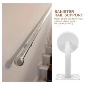 계단용 난간 브래킷 스테인리스 스틸 벽걸이형 중량용 계단 가드레일 고정 장치 현관 난간 브래킷