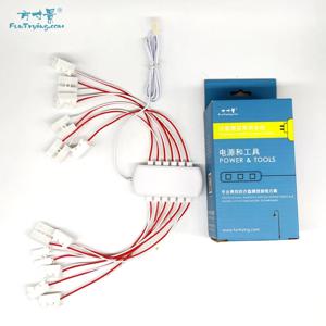 12 포트 공유 박스 세트, 포트 분배기, 스케일 모델 조명 연결 철도 레이아웃용 포트 허브