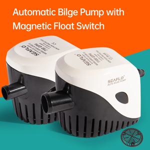자동 보트 빌지 펌프 DC 잠수정 전기 워터 펌프, 소형 12 V 볼트 750 1100 GPH