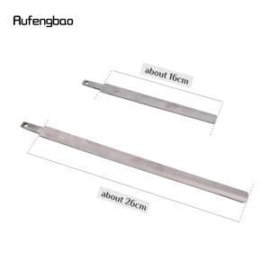 평평하고 날카롭게 하지 않은 숨겨진 검 호신술 기능 정장 지팡이 머리 16cm 26cm