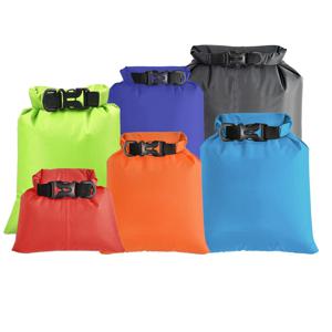 1.5/2.5/3/3.5/5/8L 방수 드라이 백 경량 드라이 자루 롤 탑 자루 표류 수영 의류 보관 가방 기어 건조 유지