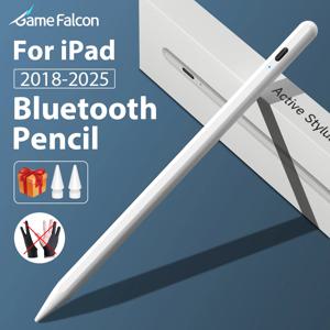 Apple Pencil For Ipad Pro 13 12.9 M4 Air 11 5 4 M3 M2 스타일러스 펜 8 10 9 9th 10th Gen A16 Mini 6 7 2025 블루투스 터치 펜