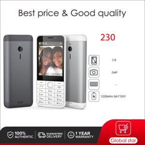 기존 230 2Sim GSM 900/1800 확성기 블루투스 FM 카메라 핸드폰 러시아어 아랍어 히브리어 키보드 핀란드에서 제작 잠금 해제