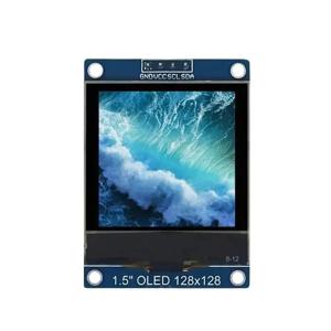 1.5 인치 4PIN OLED 모듈 디스플레이 화면 SH1107 드라이브 IC 128*128 IIC I2C 인터페이스 51 STM32 P22101 P22102