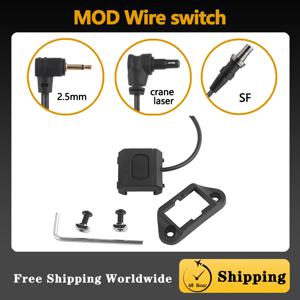 스카우트 라이트 콤보 IR 레이저 범위 무기용 전술 핫키 스위치 압력 원격 PEQ-15 DBAL-A2 DBAL-D2 및 M-LOK 레일에 적합