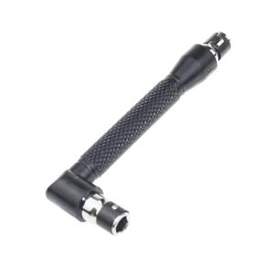 미니 양단 L-소켓 렌치 6.35mm 90 °   직각 드라이버 드라이버 비트 조이너 핸들 유틸리티 도구 세트 홈 유지 관리