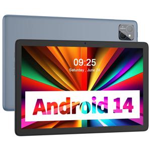 PRITOM TAB11 Android 14 태블릿, 10인치, 옥타 코어, 5G WiFi6, 128GB, 8000mAh, HD IPS 디스플레이, 듀얼 카메라, 블루투스, FM, TYPE C