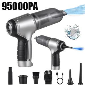 가정용 휴대용 무선 진공 청소기, 먼지털이 휴대용 진공 펌프, 강력한 흡입, 자동차 청소기