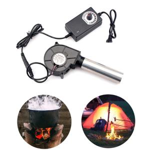 DIY 야외 바베큐 M4YD용 전력 가변 컨트롤러가 있는 7cm 7530 12V 소형 송풍기