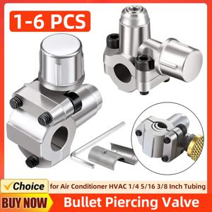 라인 탭 수도꼭지 밸브 키트 스패너 A/C BPV-31 피어싱 밸브 아연 합금 냉장고 피어싱 펑크 밸브, HVAC BPV31 용