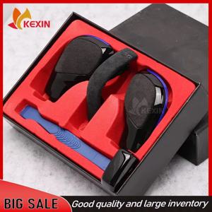 4PCS 크롬 매트 가죽 시프트 노브 기어 사이드 커버 DSG 엠블럼 VW 골프 6 7 R GTI Passat B7 B8 CC R20 Jetta MK6 GLI