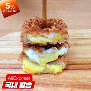 텔푸드 고구마치즈롤까스 260g (130gX2장)  냉동식품 허니버터맛 고무마무스가득