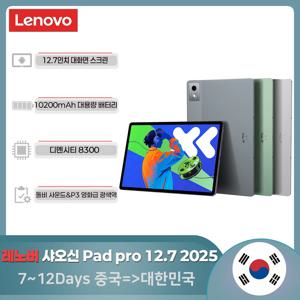 레노버 샤오신패드 프로 12.7인치  2025 8+128GB  디멘시티 8300 ,10200mAh 대용량배터리 CN버전