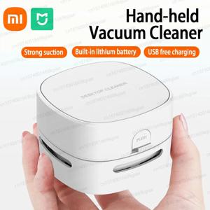 Xiaomi MIJIA 휴대용 데스크탑 진공 청소기 미니 휴대용 테이블 먼지 진공 테이블 스위퍼 데스크탑 키보드 가정용 청소 도구