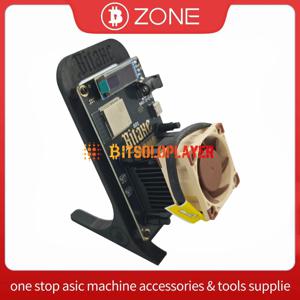 100% 음소거 Bitaxe 감마 601 1.2Th/s 비트코인 ​​광부 BM1370 Asic 칩 18W 암호화 광부(NF-A4X20 PWM 팬 포함)