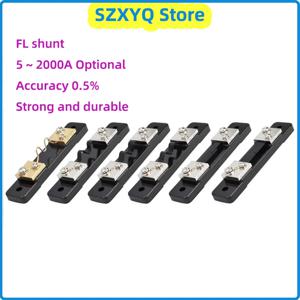 DC 전류계 션트 FL-2 고정 75mV 5/10/15/20/30/50/75/100/150/200/400/600/750/800/1000/1500/2000A 아날로그 전류 전압계용 5%